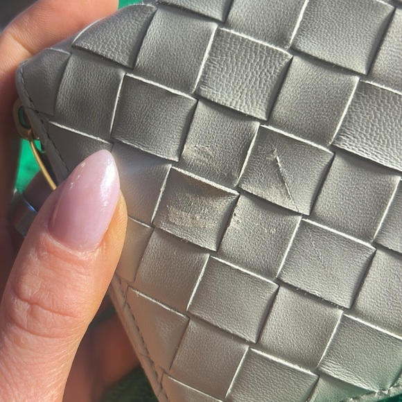 BOTTEGA VENETA Intrecciato Zip Around Wallet Long Wallets authentic Grey - Picture 6 of 13